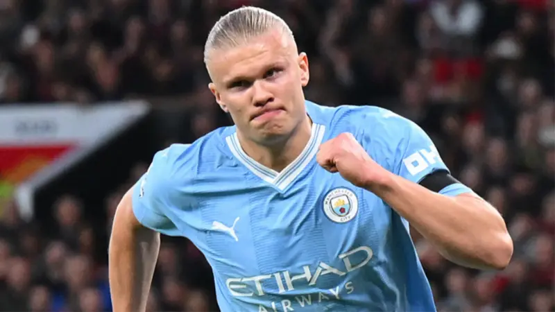 Erling Haaland는 Man City Club의 황금 스타입니다